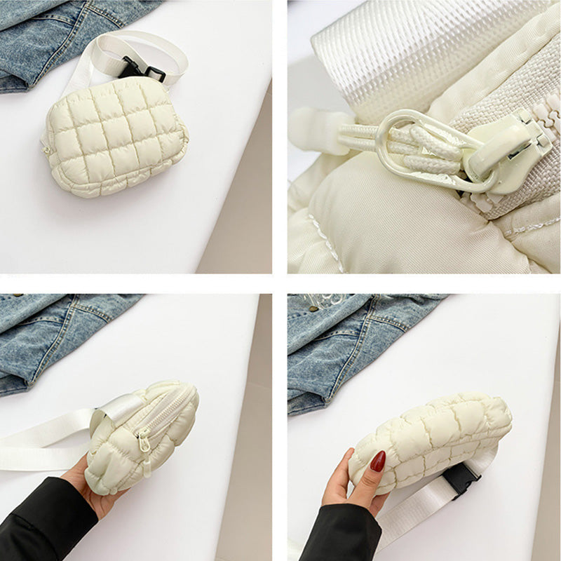 Puffer Crossbody-väska för kvinnor