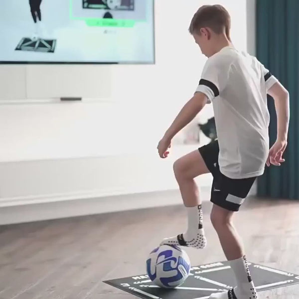 Sandsberg | Fotbollsträningsmatta | Proffsträning med videoprogram | Grön