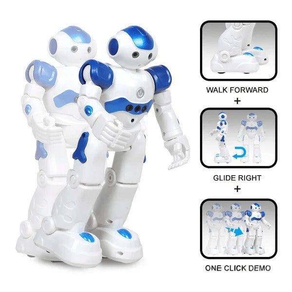 Intelligent robotleksak för barn | ThinkBot Interaktiv lärrobot | Gesterstyrning | Dansar och pratar | Uppladdningsbar