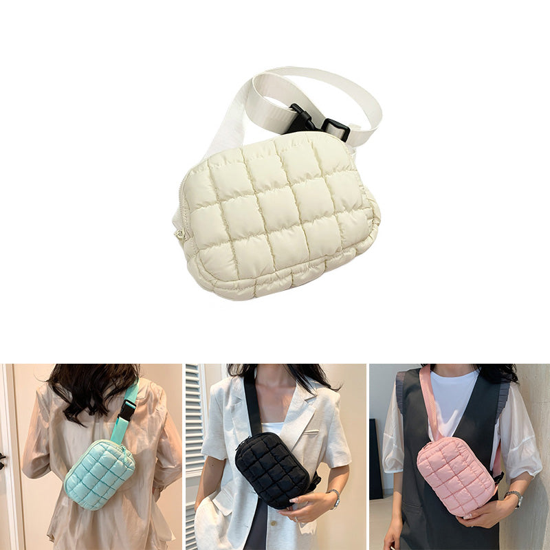 Puffer Crossbody-väska för kvinnor