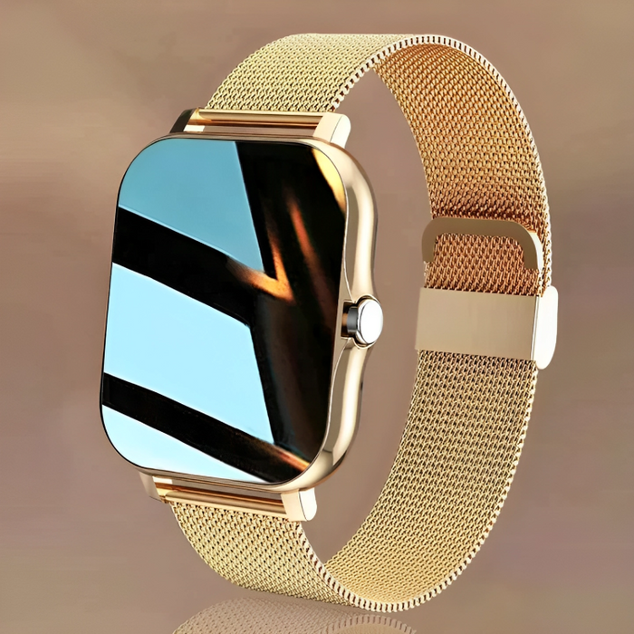 Smartwatch 1,83 Tum – Fitnessklocka med hälsofunktioner och Bluetooth-samtalsfunktion