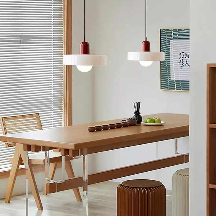 Färgglad Bauhaus-stil Pendellampa - StiloGlas | Karnz
