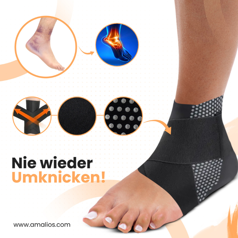 AnkleGuard Skydds- och Komfortbandage