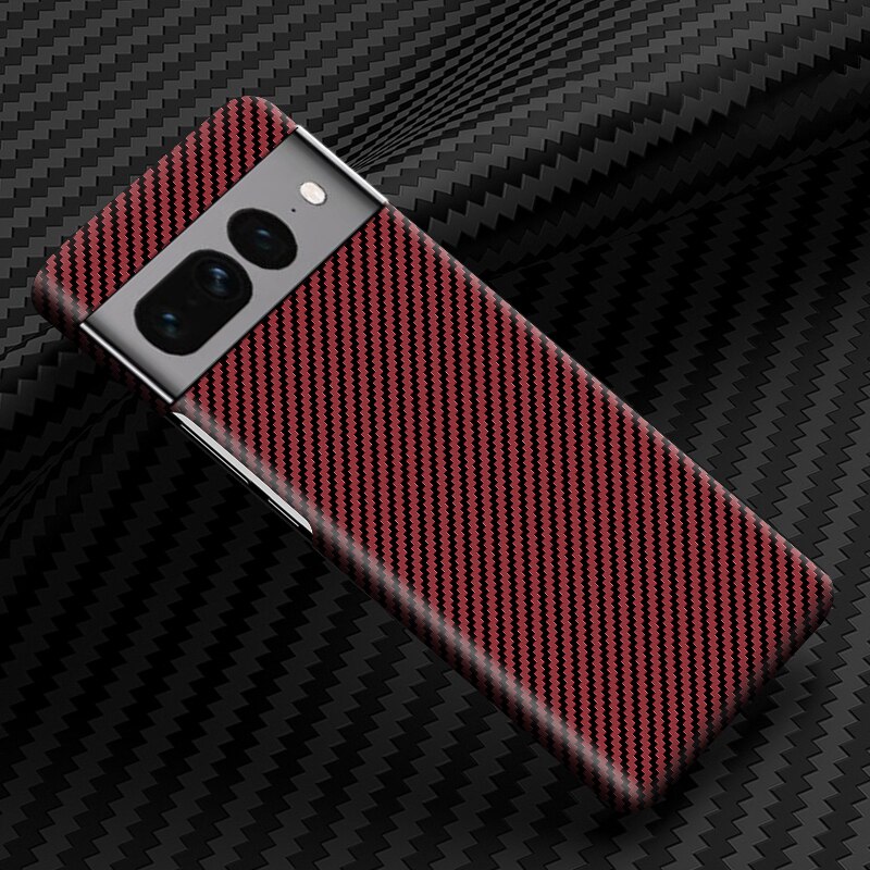 Kolfiber-telefonfodral för Google Pixel 7 8