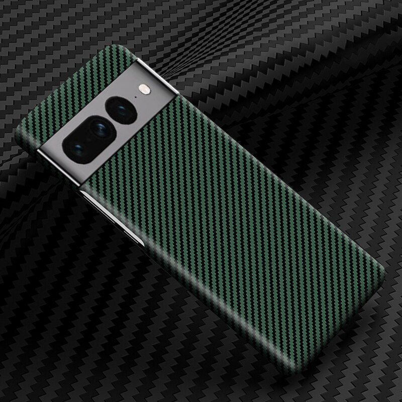 Kolfiber-telefonfodral för Google Pixel 7 8