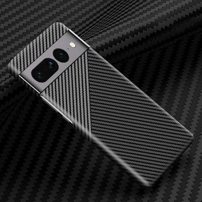 Kolfiber-telefonfodral för Google Pixel 7 8