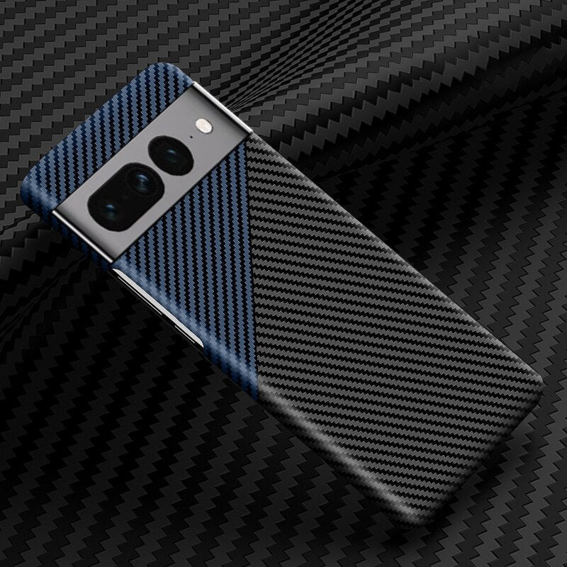 Kolfiber-telefonfodral för Google Pixel 7 8