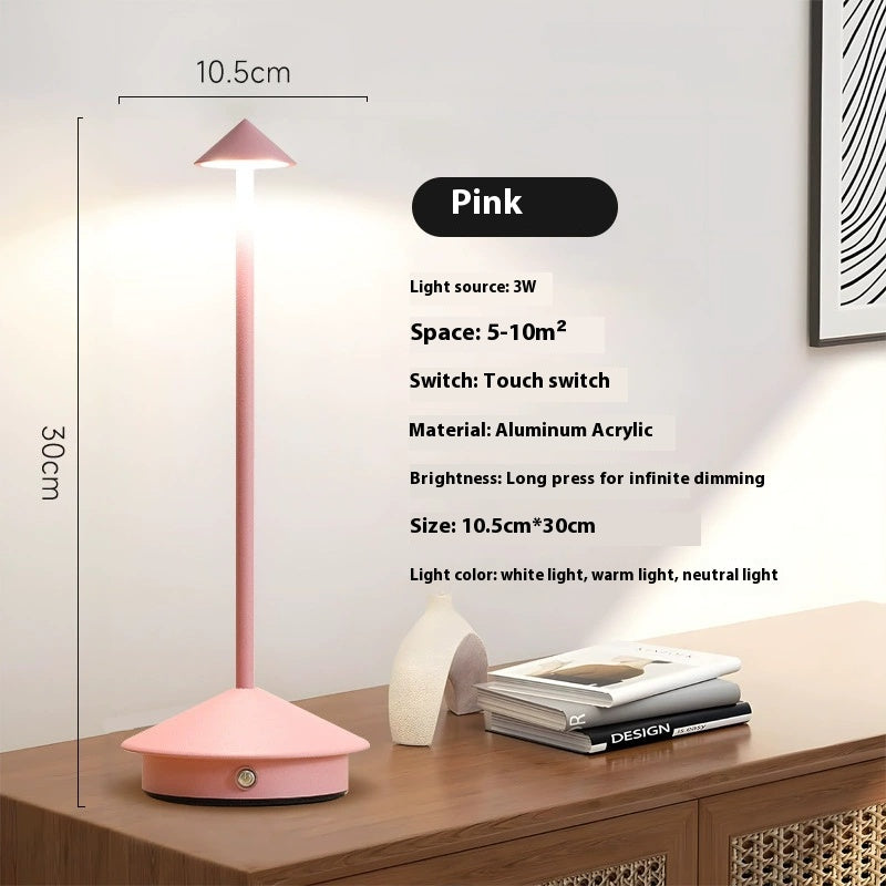 ClarityGlow – Trådlös LED-Bordslampa | Karnz