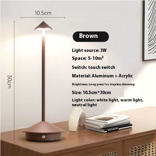 ClarityGlow – Trådlös LED-Bordslampa | Karnz