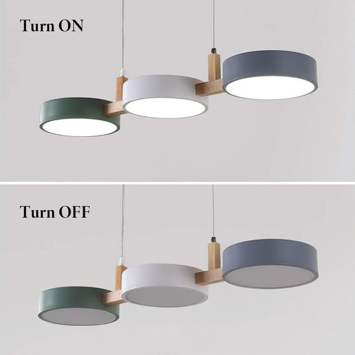 Nordisk Multi-Light Cylinder Pendellampa för Matplatsen | Karnz
