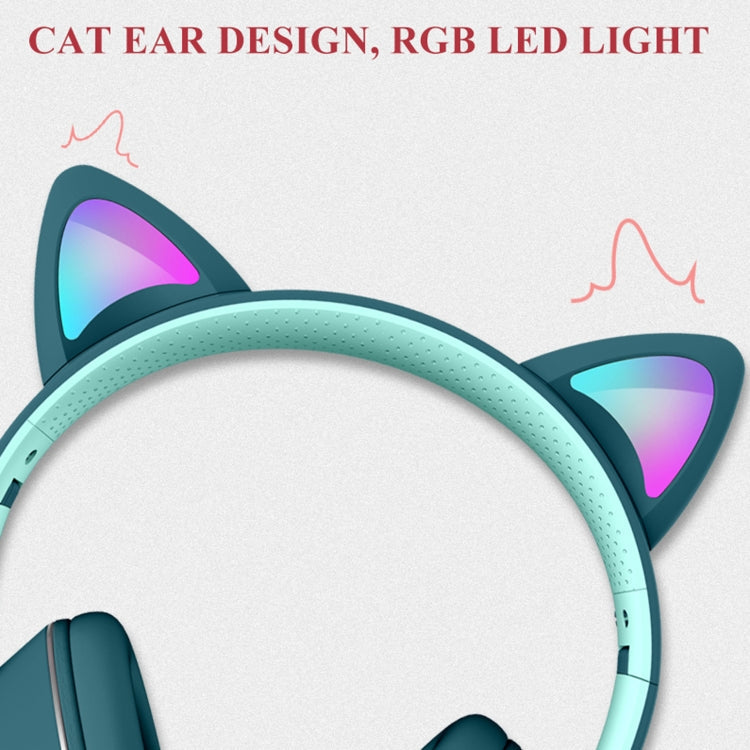 Gaming-headset med katöra LED-belysning USB 3,5mm | Karnz
