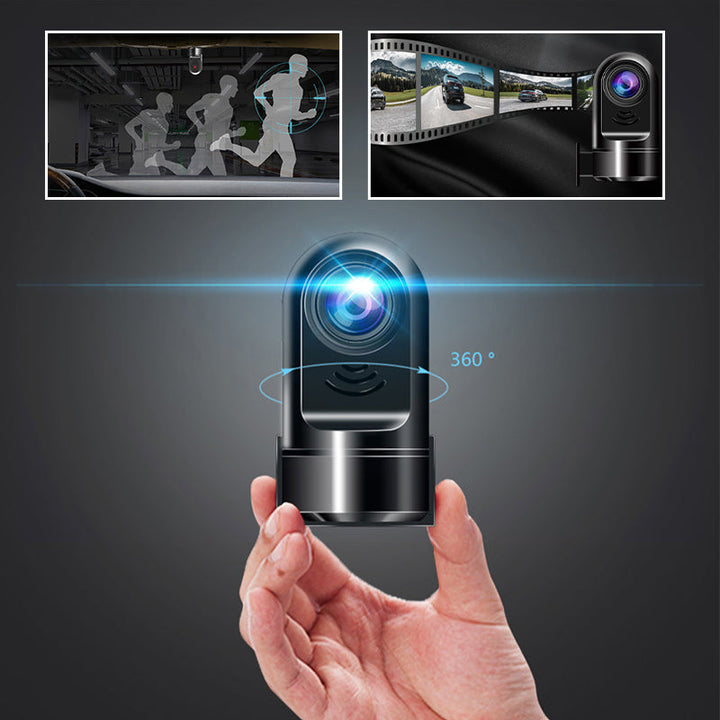 1080P HD Mini ADAS Dashcam med 360° vridfunktion