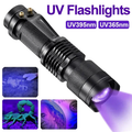 LED-UV-Ficklampa – Ultraviolet Inspektionslampa för att upptäcka husdjursurin och fläckar