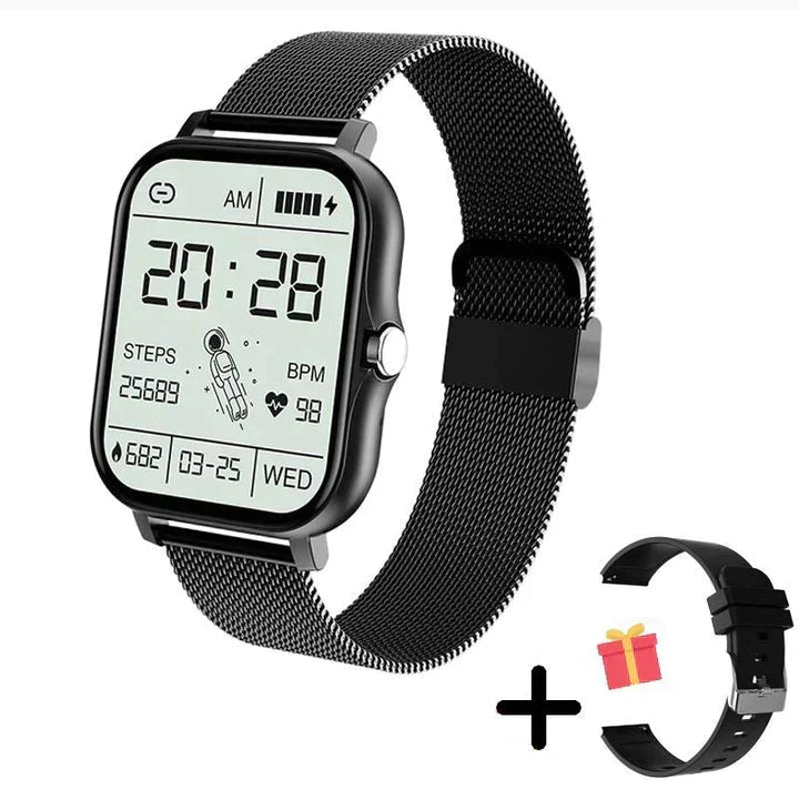 Sandsberg | Smartklocka | Multifunktionell Hälsa &amp; Fitness-Tracking | Flera färger