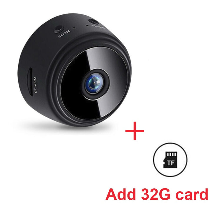 A9 Minikamera 1080p HD-Kamera Nattversion Kamera