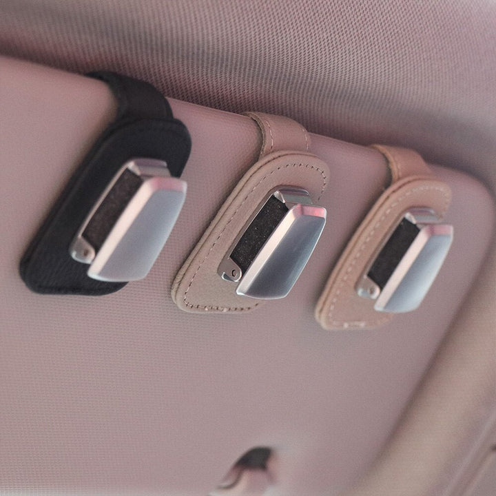 Auto-organisatör för solglasögonhållare med klämma