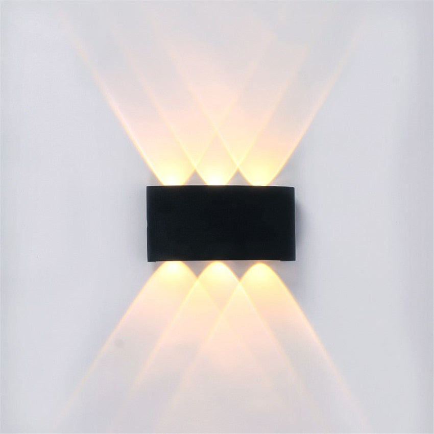 Modern Vattentät LED Vägglampa för Inomhus och Utomhus | Stilfull och Energieffektiv Belysning