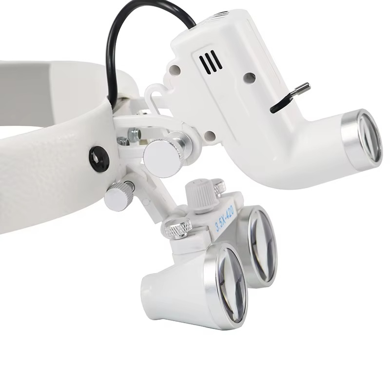 Sandsberg | ProVision LED-Huvudlampa | 5W ljus med 3,5X förstoring | Vit