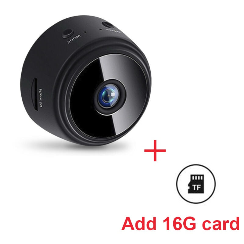 A9 Minikamera 1080p HD-Kamera Nattversion Kamera