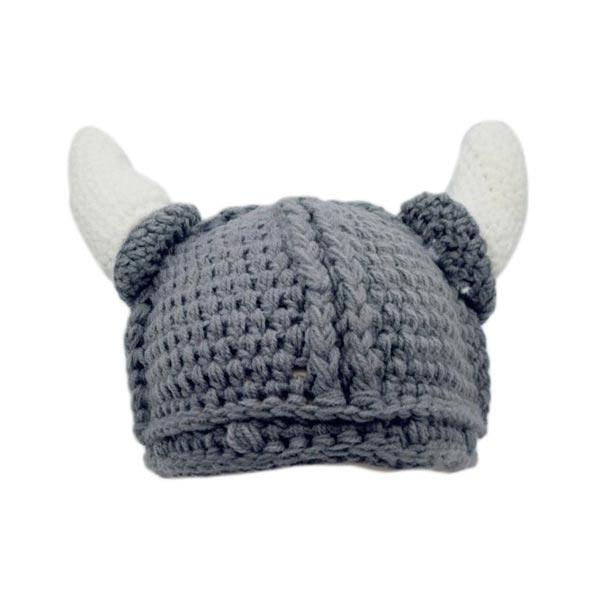Handgjord stickad vikingmössa | Karnz
