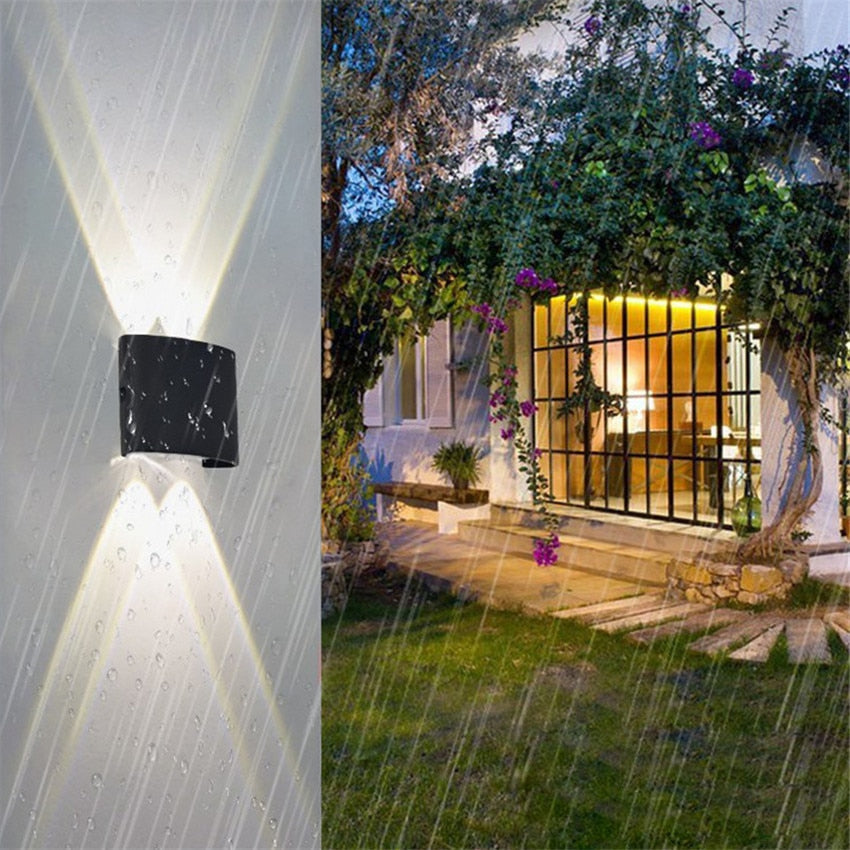 Modern Vattentät LED Vägglampa för Inomhus och Utomhus | Stilfull och Energieffektiv Belysning