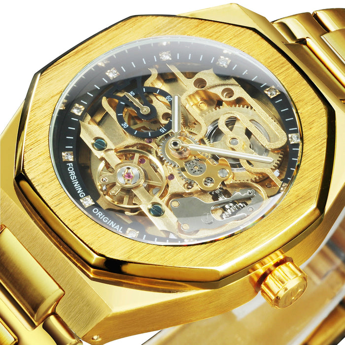 Karnz | Royale Skeleton Mekanisk Herrklocka