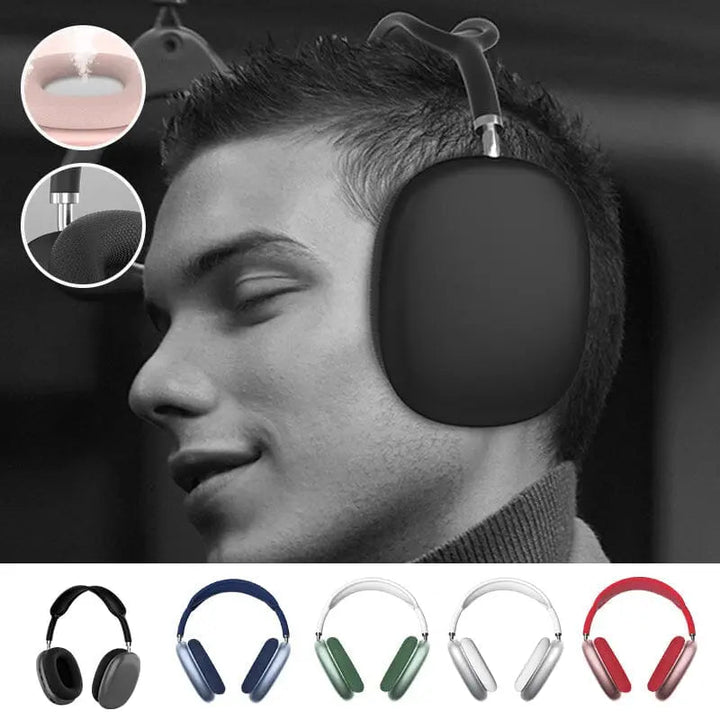 Högkvalitativt trådlöst Bluetooth-headset med brusreducering