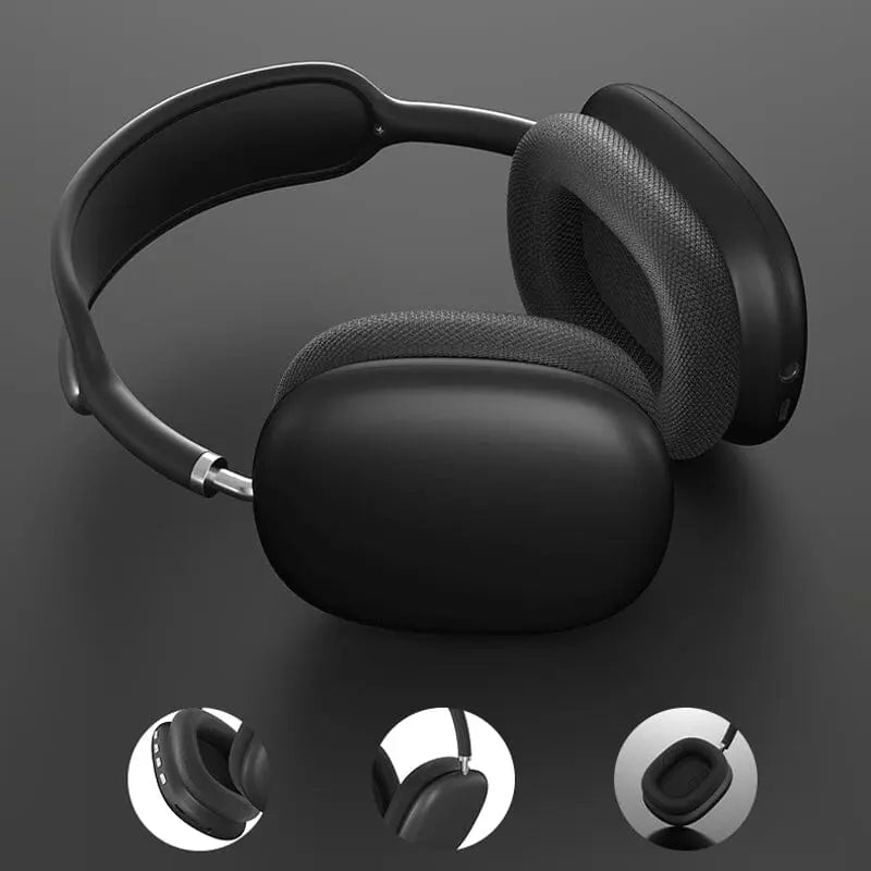 Högkvalitativt trådlöst Bluetooth-headset med brusreducering
