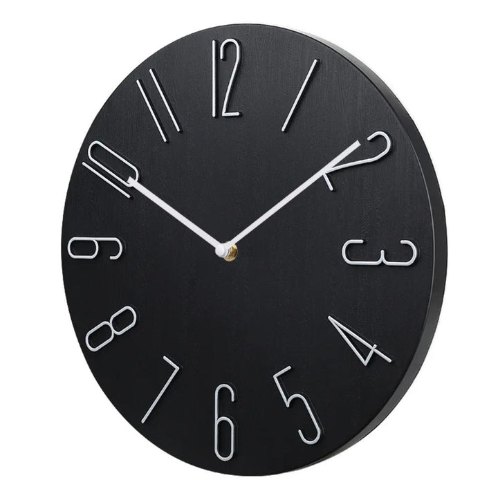 Silencio Modern Tyst Väckarklocka – Minimalistisk Design med Kvartsverk | Karnz