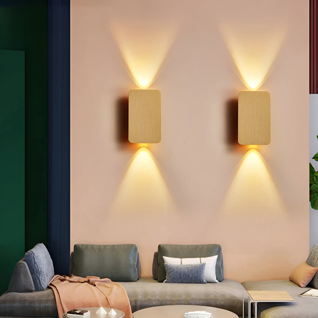 Lyxig Skandinavisk LED Vägglampa - Elegant belysning för alla rum