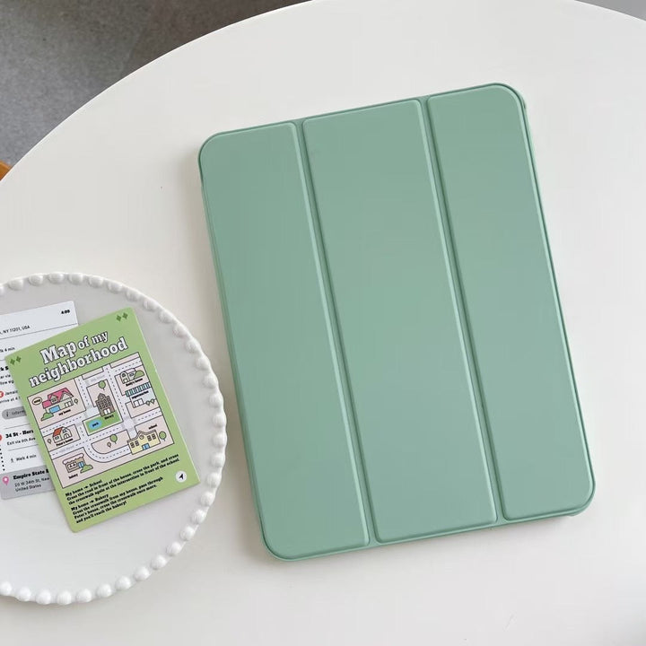 Origami Fällbart iPad-fodral – Slim Magnetiskt Smart Case