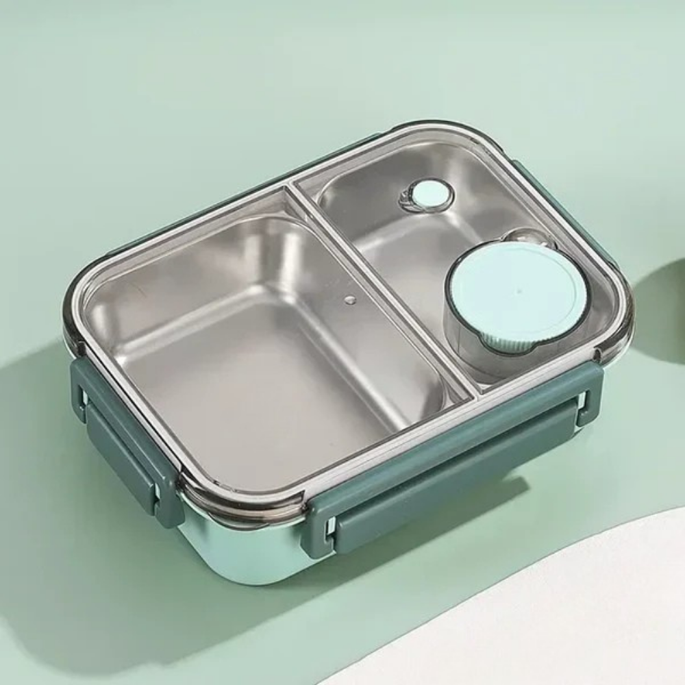 Lunchlåda i rostfritt stål, isolerad matbehållare