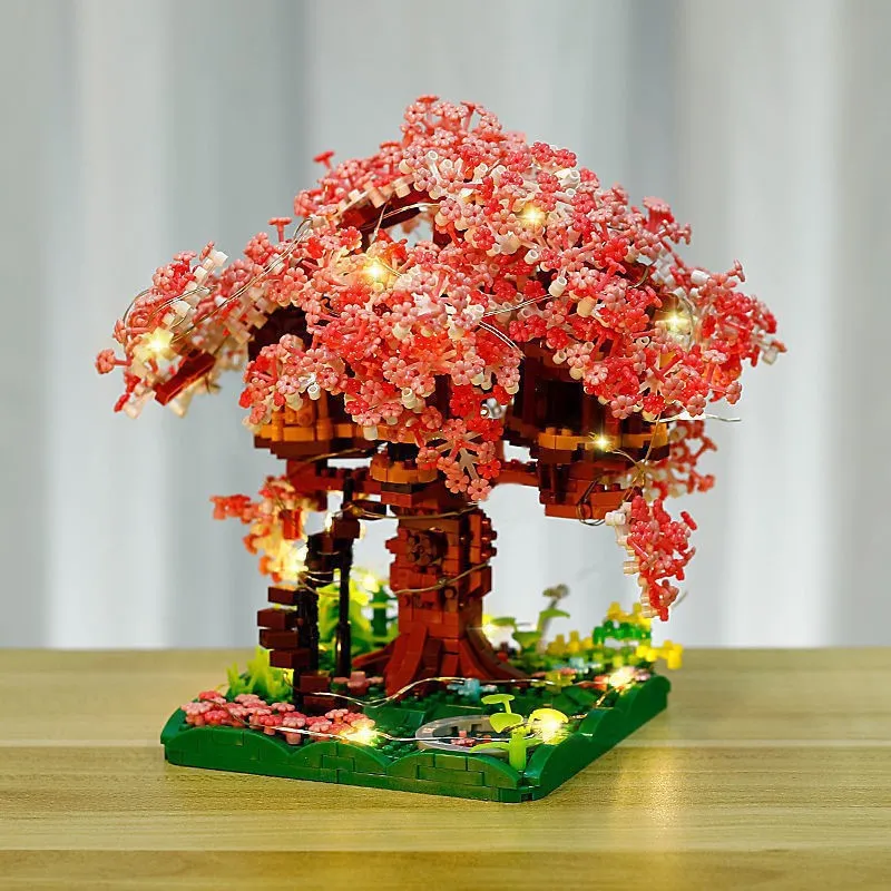 Karnz | Sakura Körsbärsblomsträdhus Nano-byggsats