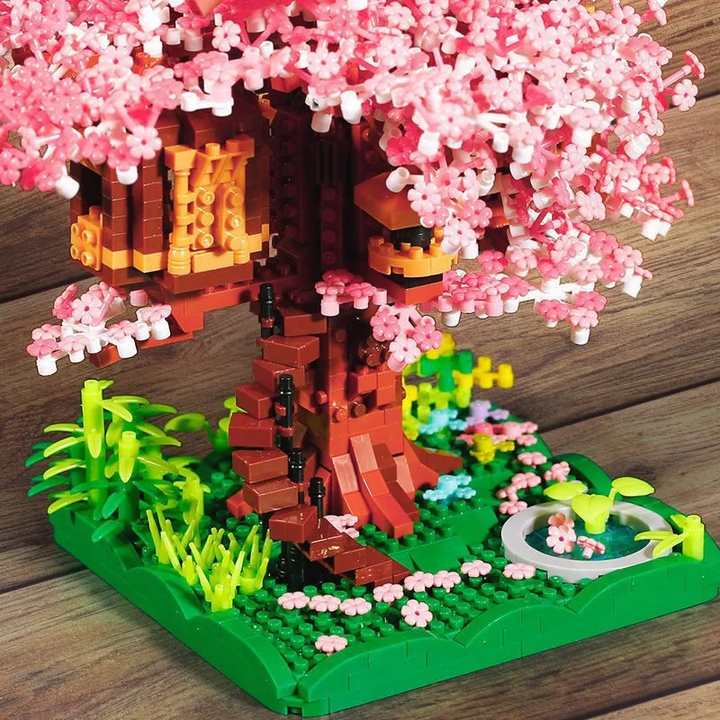 Karnz | Sakura Körsbärsblomsträdhus Nano-byggsats