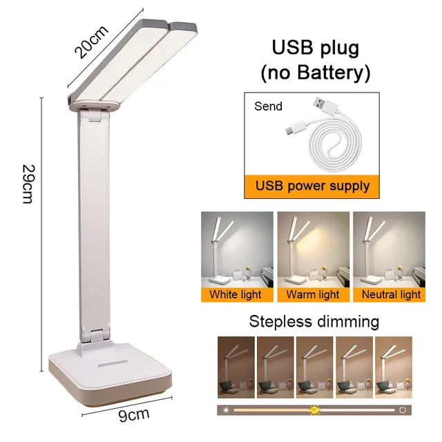 Dimbar LED-skrivbordslampa