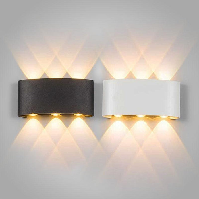 Modern Vattentät LED Vägglampa för Inomhus och Utomhus | Stilfull och Energieffektiv Belysning