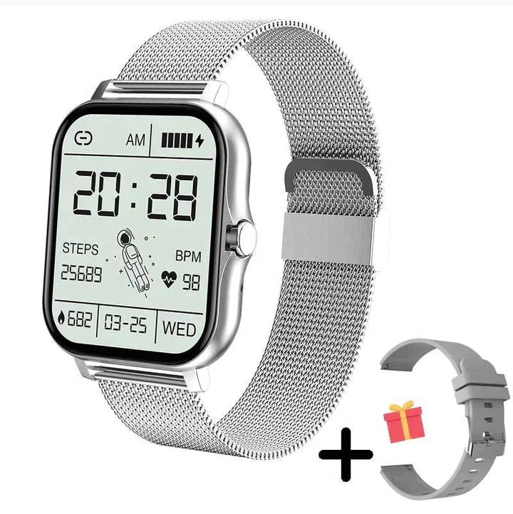 Sandsberg | Smartklocka | Multifunktionell Hälsa &amp; Fitness-Tracking | Flera färger