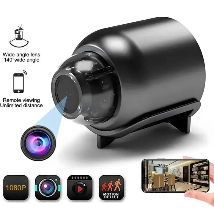 Mini 4G WiFi Kamera 1080P – med nattsyn &amp; rörelsedetektor