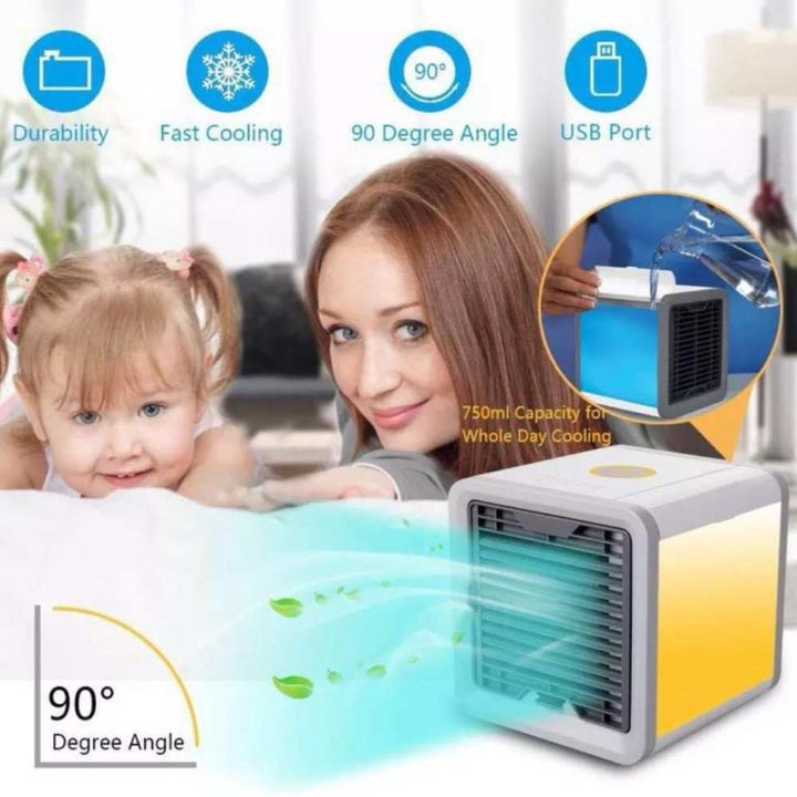 Frost Air Liten Bärbar Luftkonditionering Mini Luftkylare AC 550ml Vattentank | Karnz