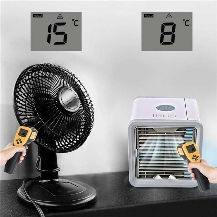 Frost Air Liten Bärbar Luftkonditionering Mini Luftkylare AC 550ml Vattentank | Karnz