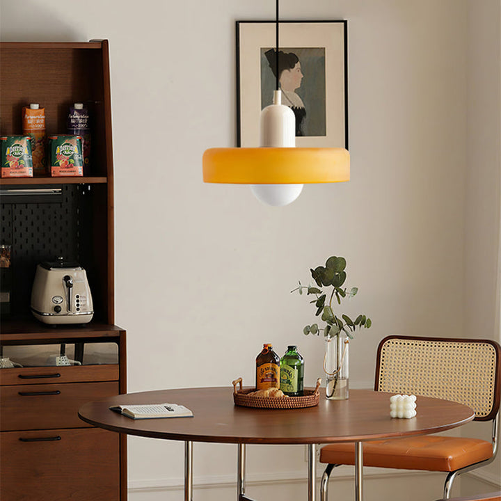 Färgglad Bauhaus-stil Pendellampa - StiloGlas | Karnz