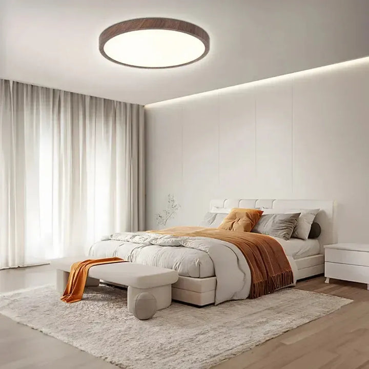 Karnz | Modern ultratunn LED-taklampa i cirkulär form