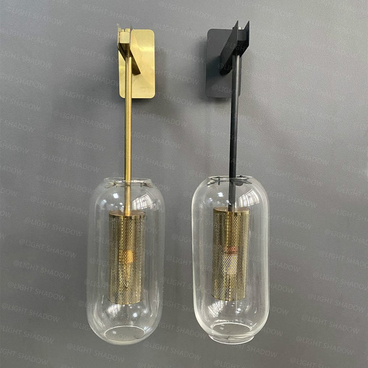 Neith Glas Vägglampa | Karnz