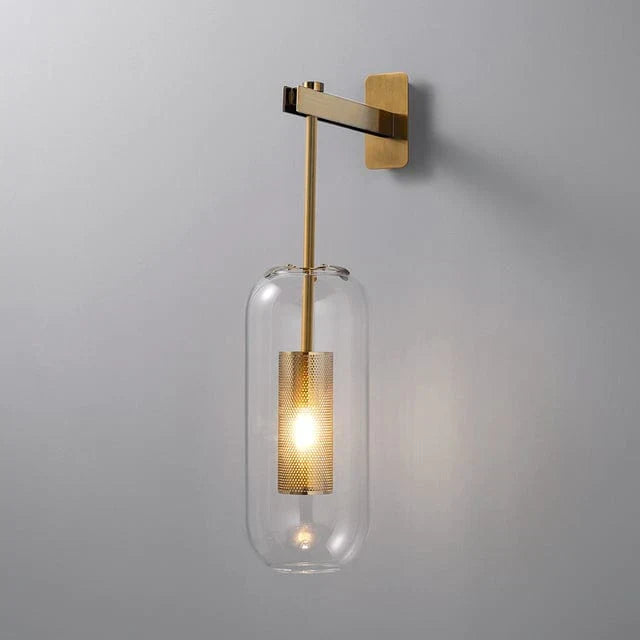 Neith Glas Vägglampa | Karnz