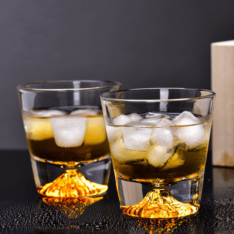 Japanska Mount Fuji Whiskyglas-set | Karnz