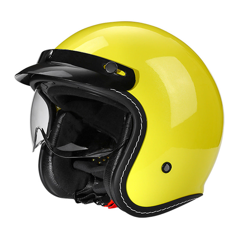 Stilfull Offene-Face Motorcykelhjälm Karnz