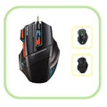 Högprecisions Gaming-mus med Anpassningsbar DPI och RGB-belysning Karnz