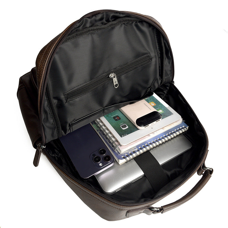 Premium Läder Organizer Ryggsäck Karnz