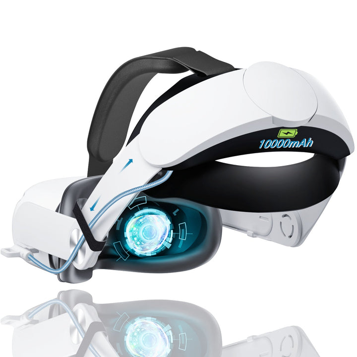VR-Headset med högpresterande batteri Karnz