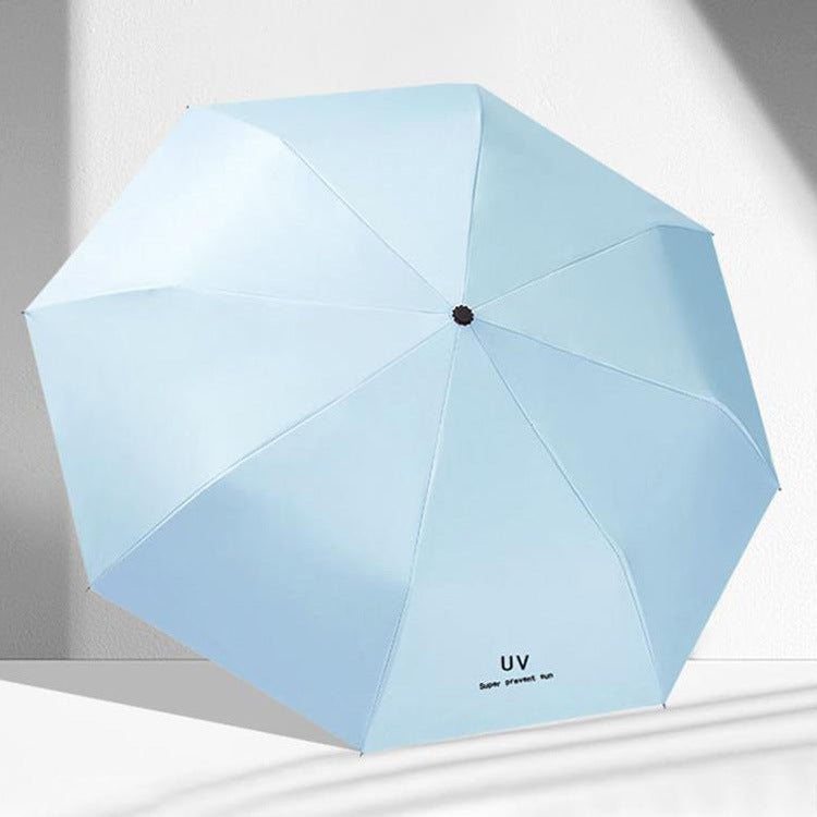 Dam UV-skydd paraply med antireflekterande tyg Karnz